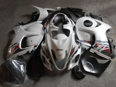 Carenado Moto Suzuki GSXR 1300 Hayabusa 2008-2020 - Blanco Negro