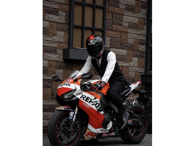 Carenados Moto Honda CBR1000RR 2017-2023 - Naranja Blanco Rojo Negro Brillante Repsol Rojo Bull